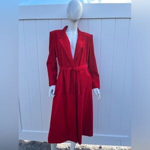 Adolph Shuman for Lilli Ann Long Trench Medium